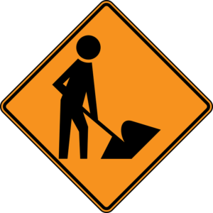 Construction Sign for Products Page