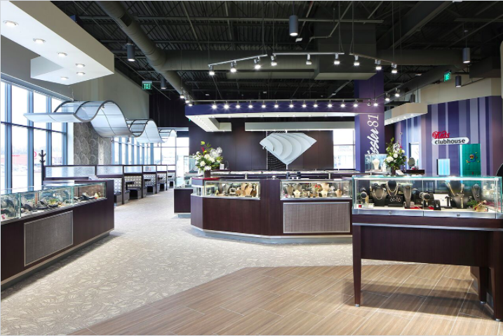 Jewelry Store Commercial Interior Design