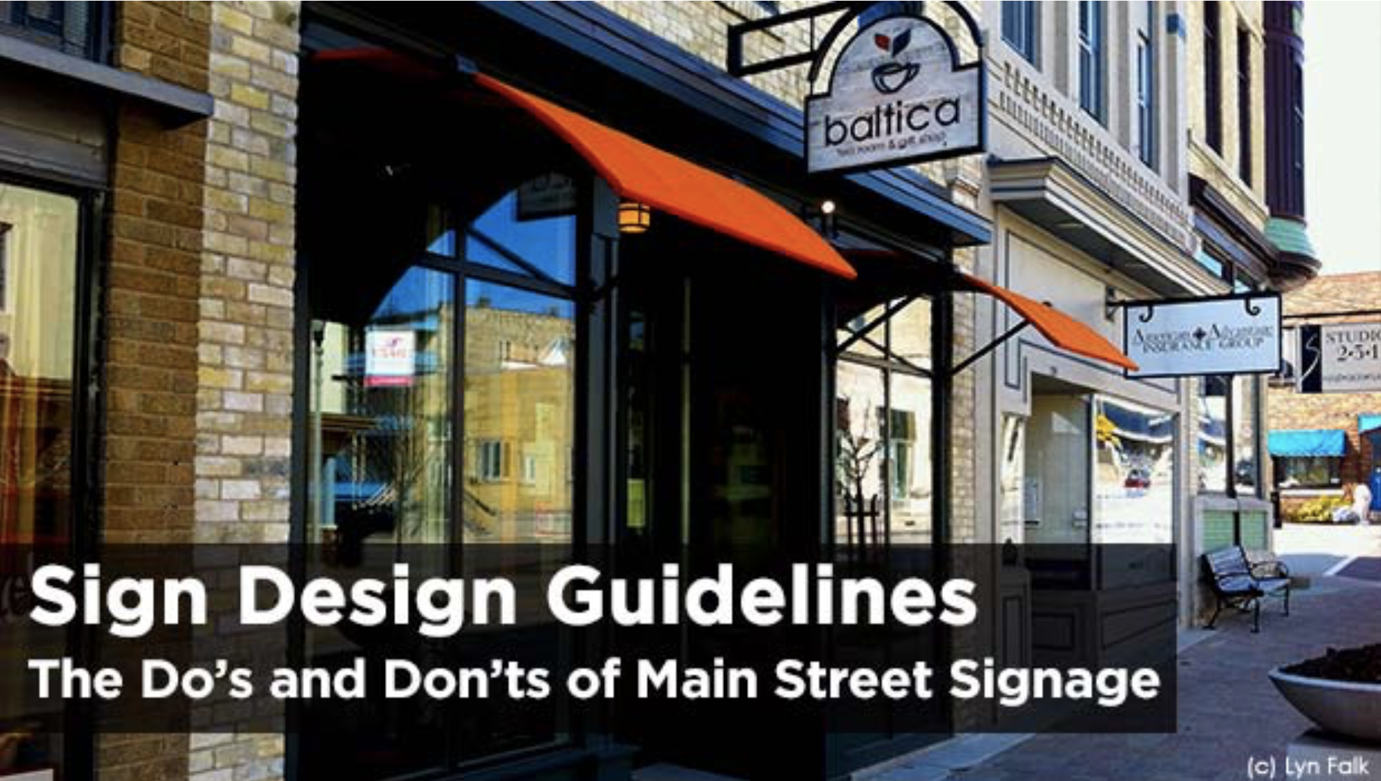 Sign Design Guidelines