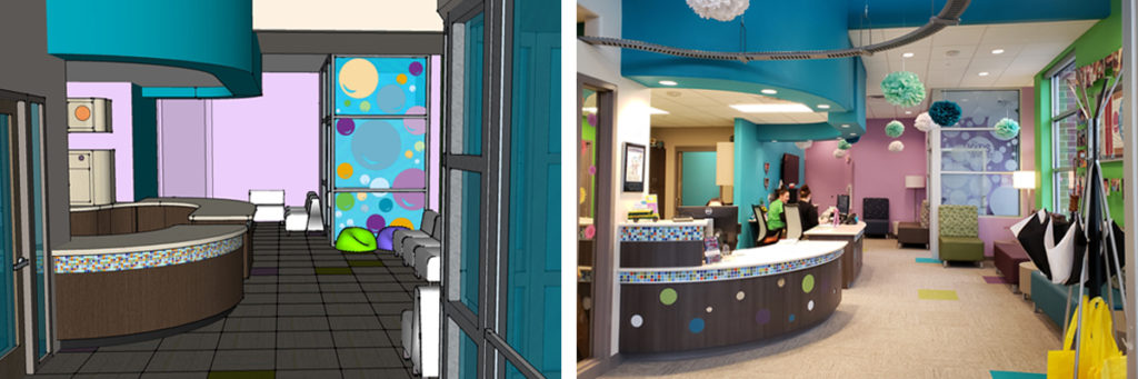 Kids Dentist Interior Design