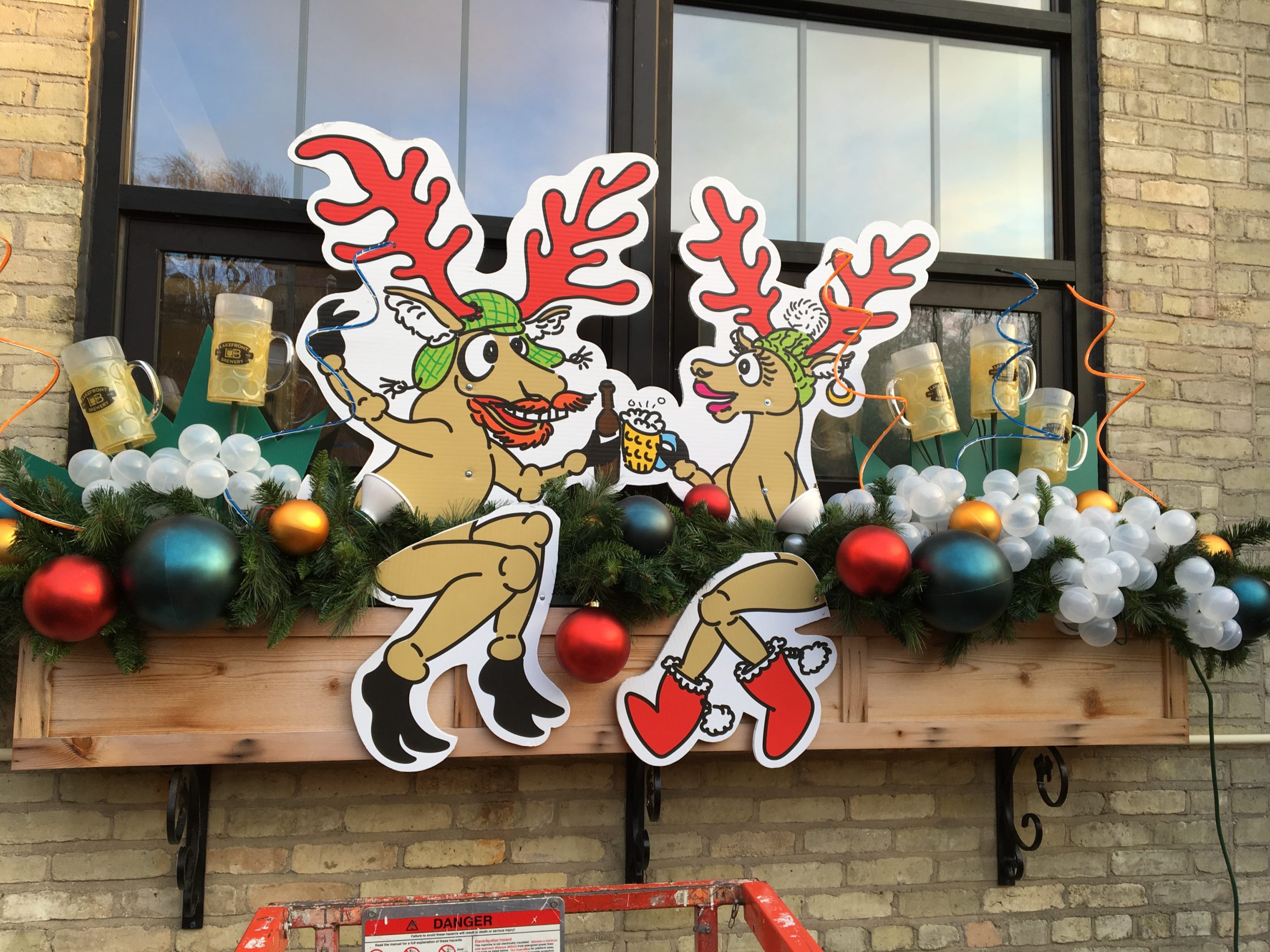 lakefront brewery window boxes