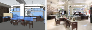 jewelry store case design