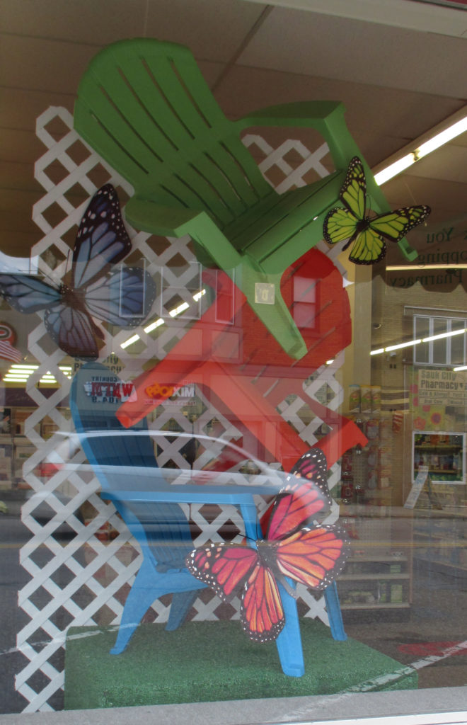 Window display seasonal