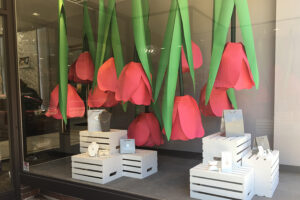 diedrich jewelers 2019 spring window display