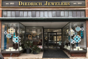diedrich jewelers 2019 winter window display