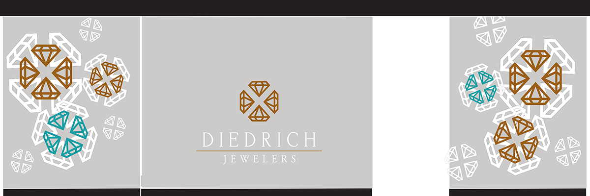 diedrich jewelers 2019 winter window display