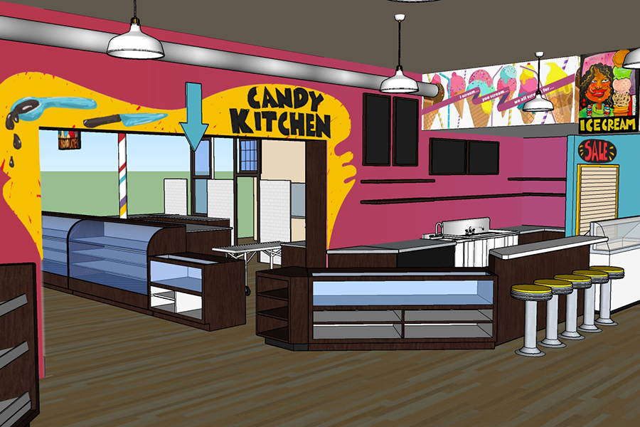 door county candy rendering