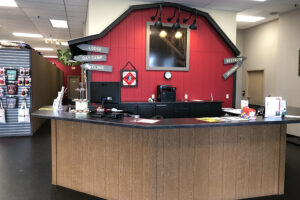retail store reception desk