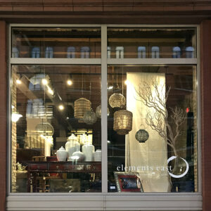 elements east window display