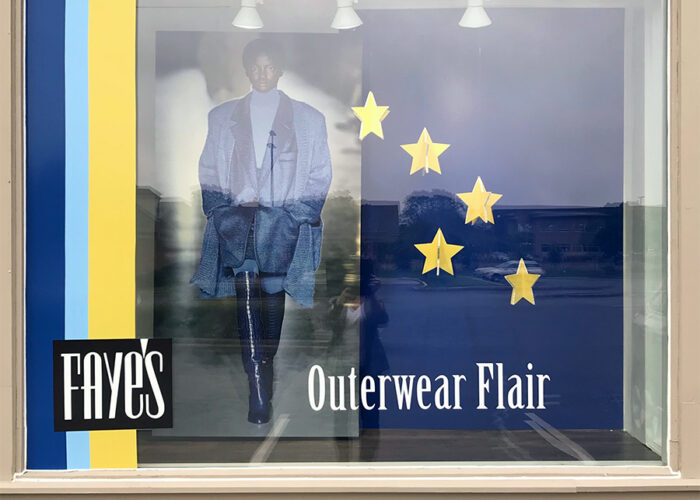 faye's 2019 fall window display