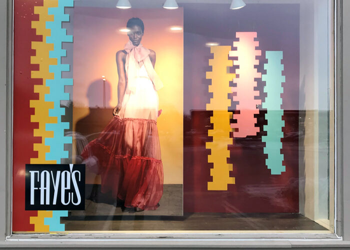 fayes 2020 spring window display