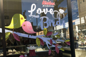 kesslers diamonds 2019 spring window display