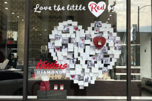 kesslers diamonds 2020 winter window display