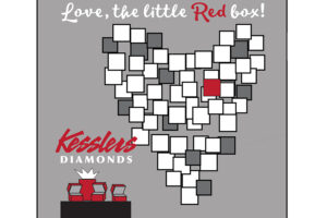 kesslers diamonds 2020 winter window display