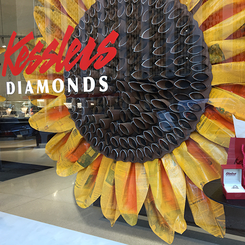 kesslers diamonds window display
