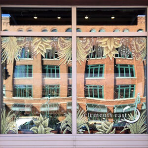 elements east window display