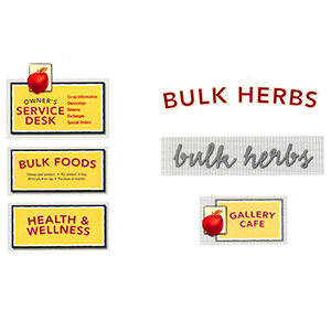 ozark natural foods signage