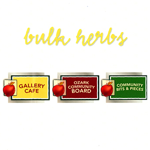 ozark natural foods signage