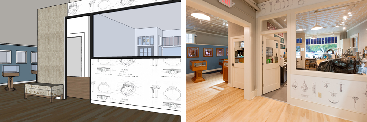 Dutilles interior rendering