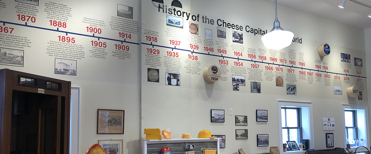 Plymouth Cheese timeline