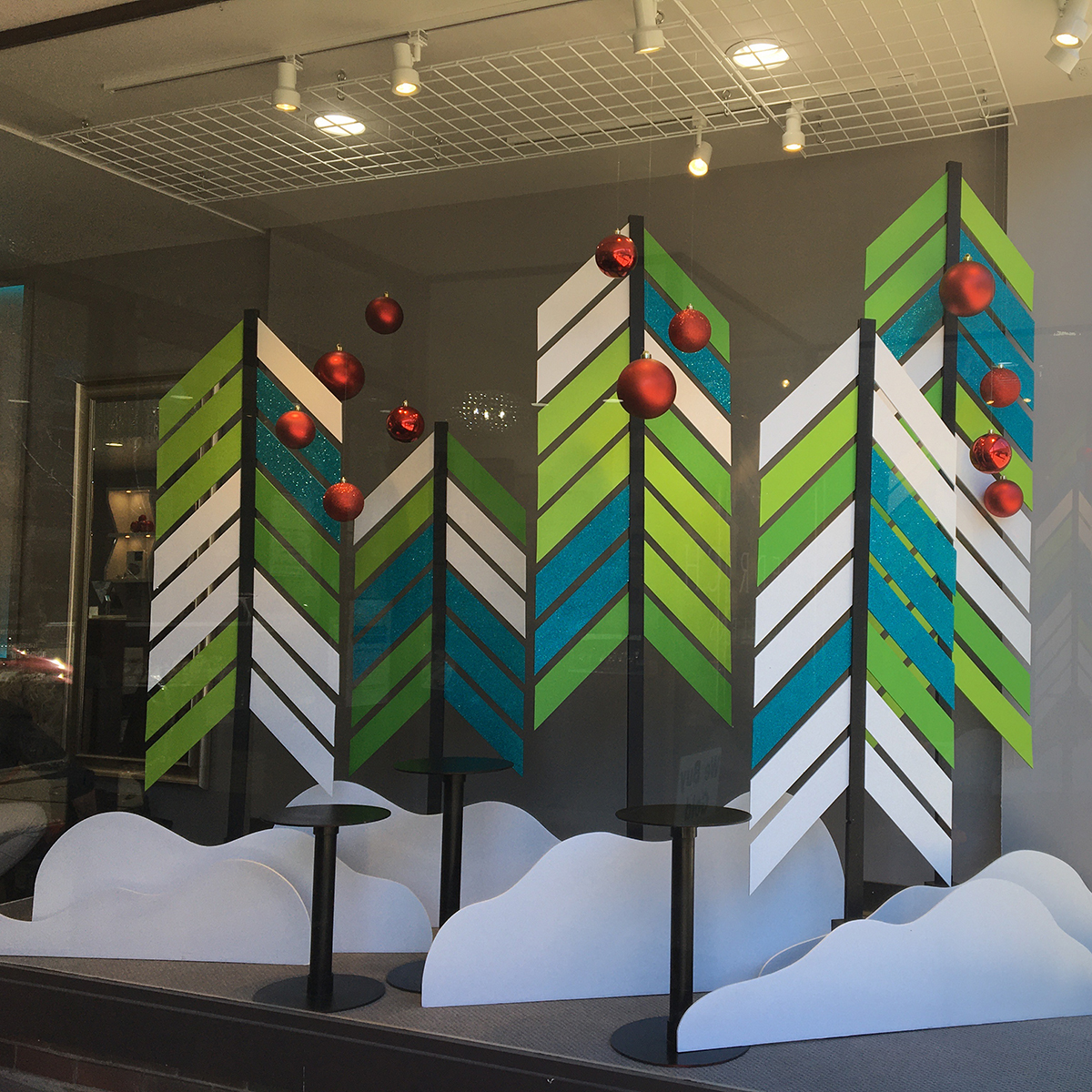 chevron trees
