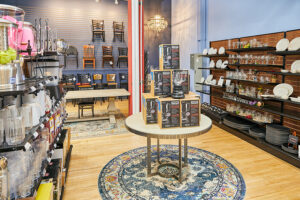 feature table visual merchandising