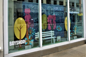 bayshore window display