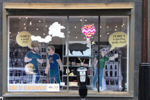 spring window display