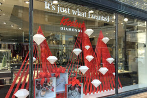kesslers holiday window display