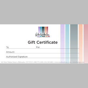 gift certificate