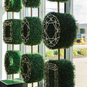 Diamond Topiaries