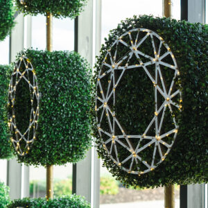 Diamond Topiaries