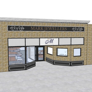 mark jewellers storefront design