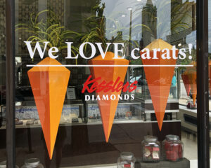 summer window display