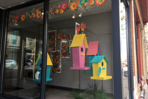 spring window display