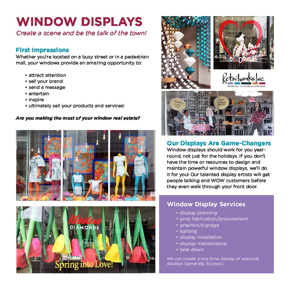 How to paint your next window display – Retail Design Blog