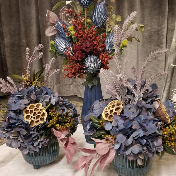 Floral prop arrangement