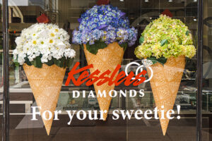 summer window display