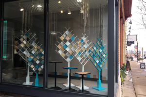 winter window display