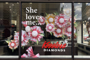 spring window display