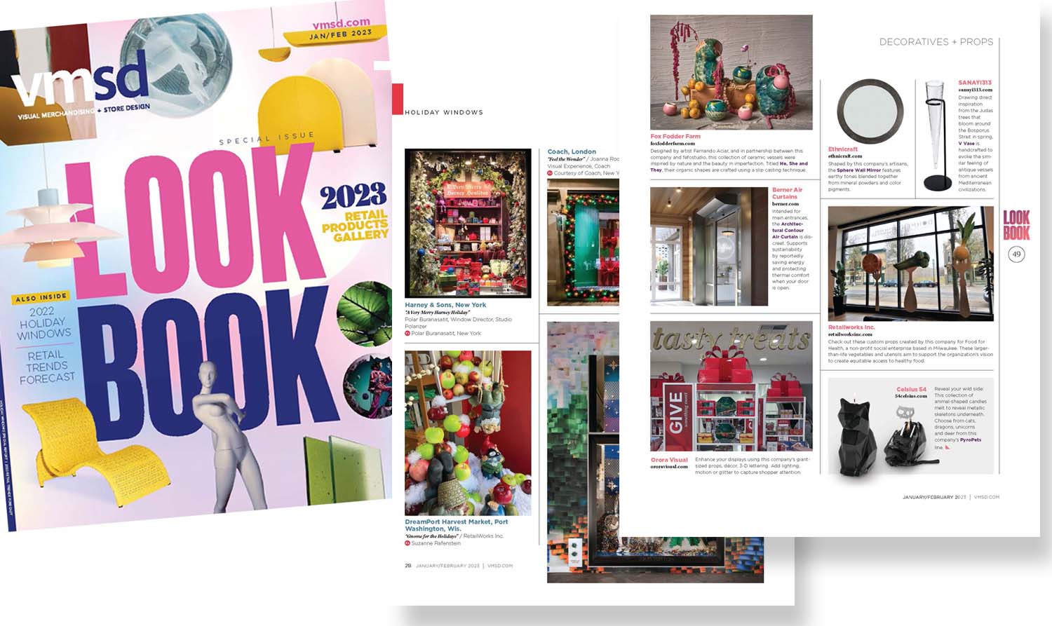 VMSD look book 2023 winner
