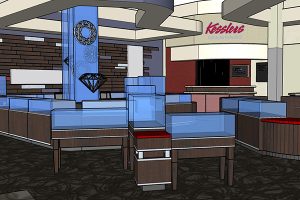 kesslers diamonds jewelry store design