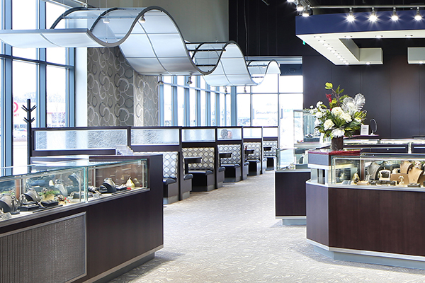 kesslers diamonds jewelry store design