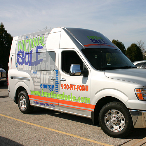 Functional Sole van graphic