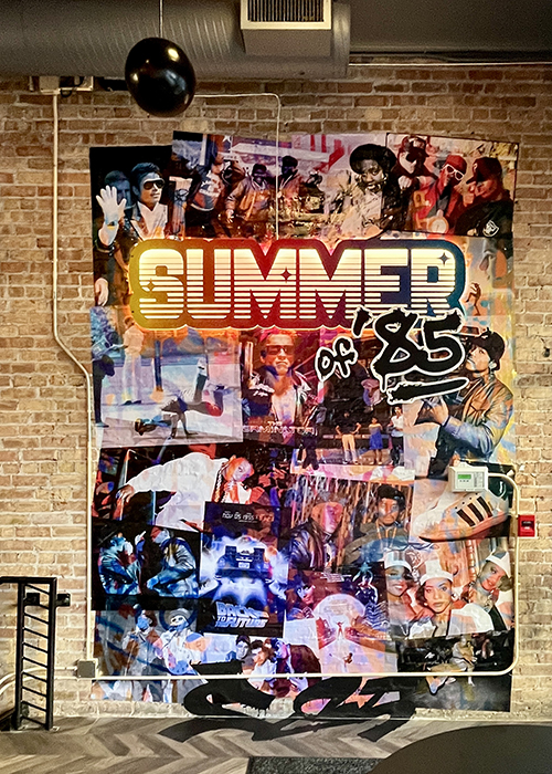 Summer of '85 restaurant design