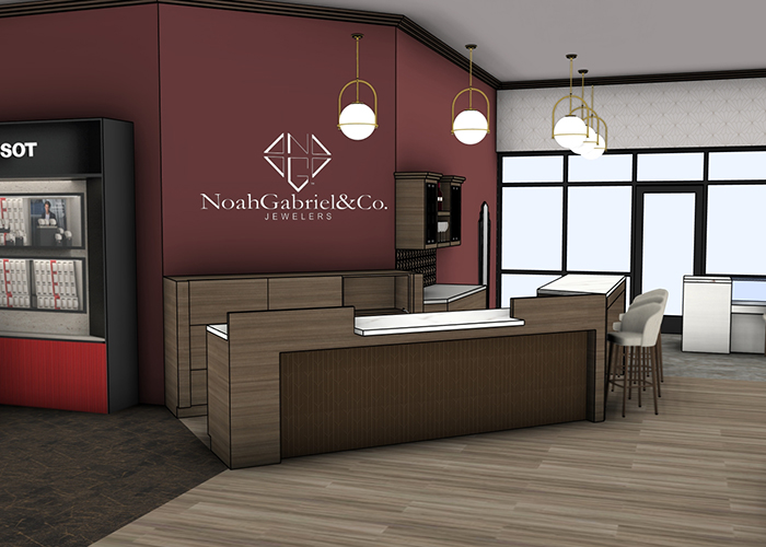 Noah Gabriel jewelry store design