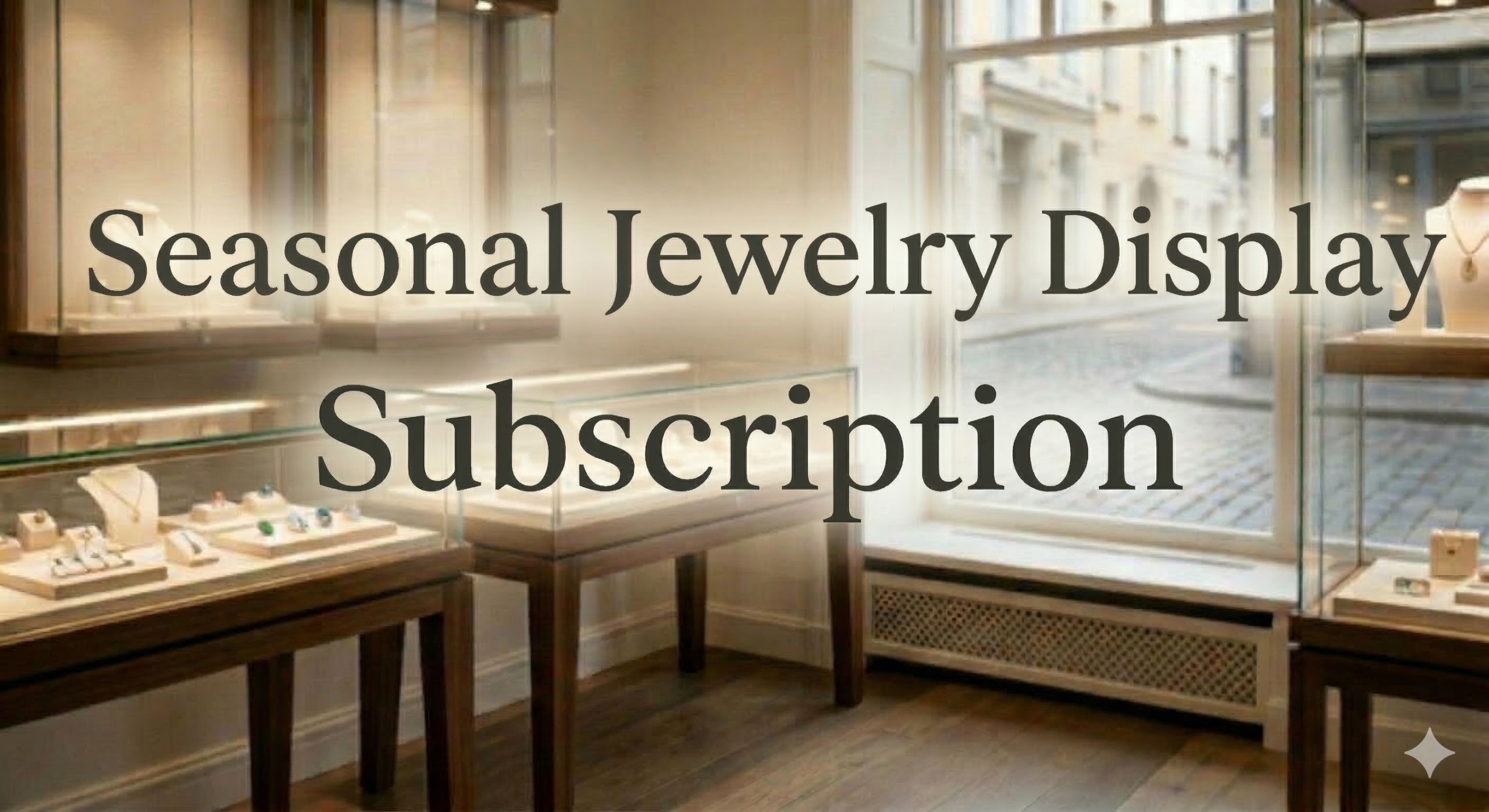 Seasonal Jewelry Display Subscription – Initial Consultation